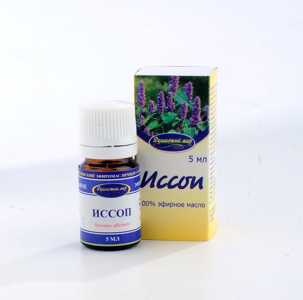 Hyssopin eteerinen öljy