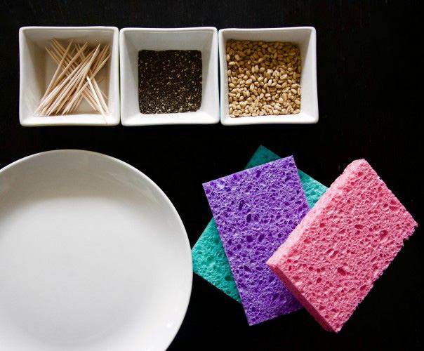 スポンジハウスの作り方