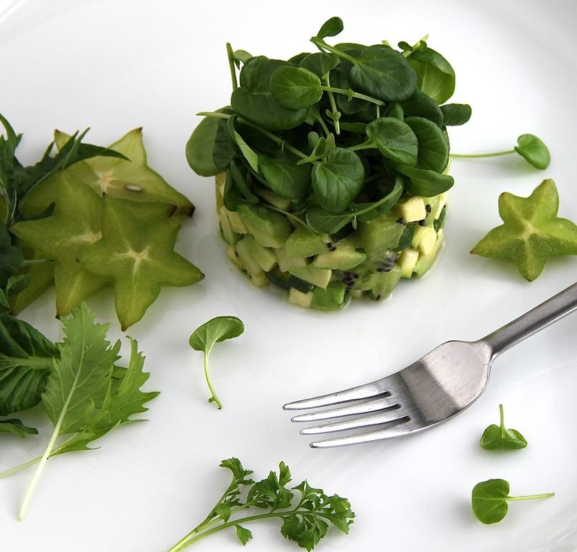 Behandling med kress-salat, kress-salat i medisin