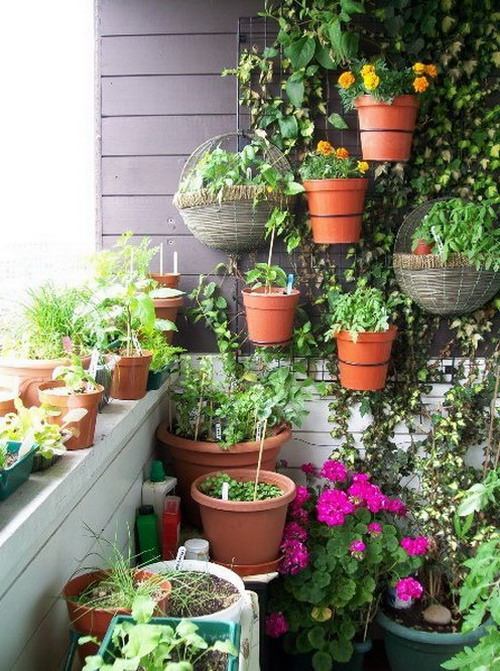 economisirea spațiului pe balcon